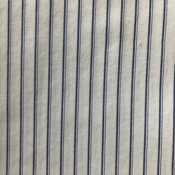 Lands' End: 15/34 Men's Long-Sleeve Buttondown No Iron Pinpoint Shirt - Picture 7 of 7